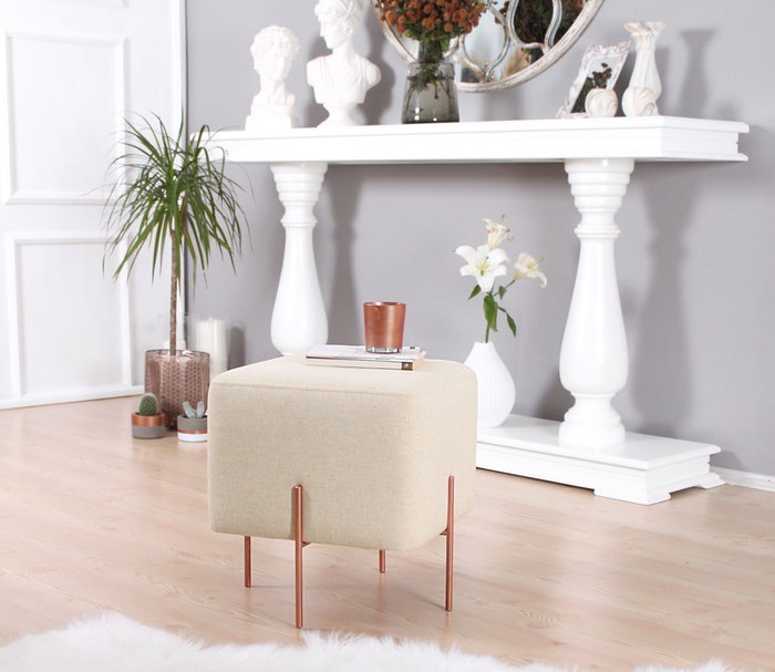 Atelier Del Sofa Copper 58 - Cream Atelier Del Sofa Copper 58 - Cream